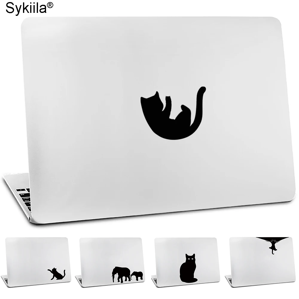 Виниловая наклейка для apple macbook air 11 13 дюймов Mac Pro Retina 15 светящаяся черная с
