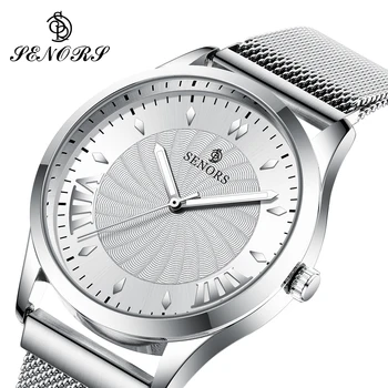 

SENORS man watch SN196 for men watch curren men's watch male relogio erkek kol saati Men's watch luxury watch stainless steel