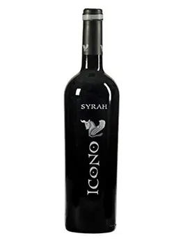 

Wine red icon Syrah 75 Cl, D.O Borja field, free from Spain, red wine