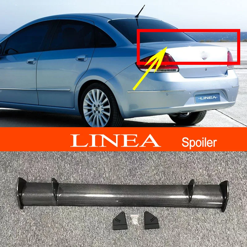 

Real Carbon Fiber / FRP GT-style автомобильный Стайлинг, Спортивная модель для FIAT Linea Sedan