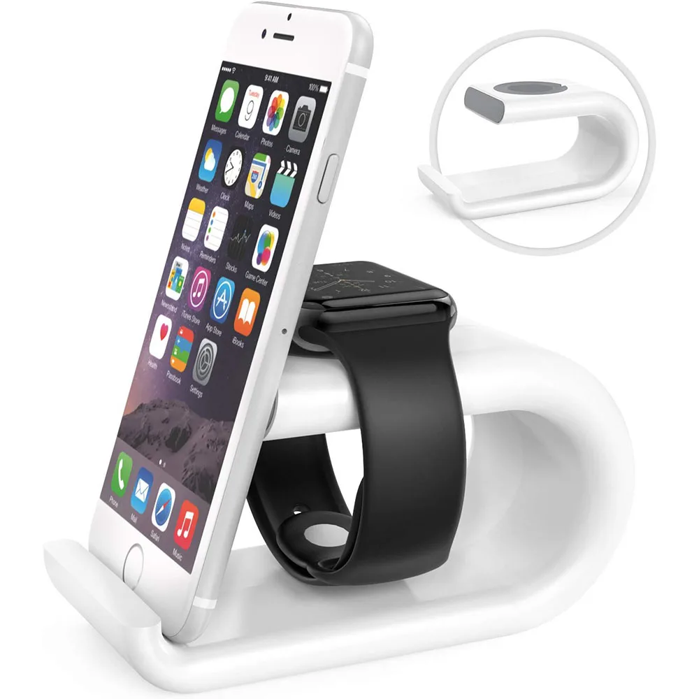  Acrylic Charging Dock Station Bracket Cradle Stand Holder Charger For iPhone XR 11 Pro MAX 8 XS Plu