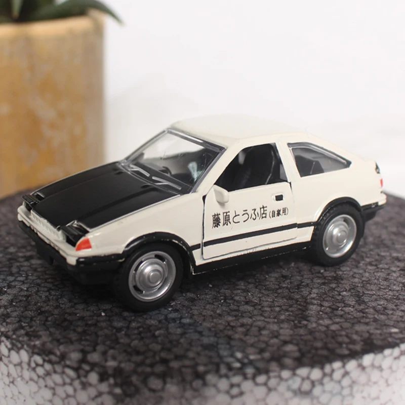 Модель автомобиля из сплава AE86 1:43 с откидной спинкой для мальчиков детские