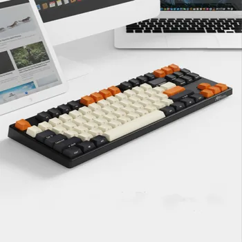 

RK987 mechanical 87 - key keyboard wireless bluetooth cherry shaft PBT, MAC tablet apple notebook game office side