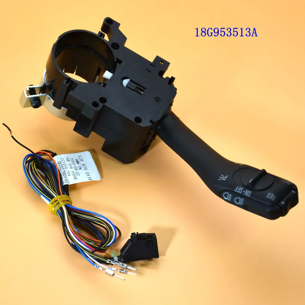 1 Pcs Oem Originale Per Golf 4 Mk4 Bora Cruise Control Stalk Maniglia 18G 953 513 Un 18G953513A 18G-953-513-A