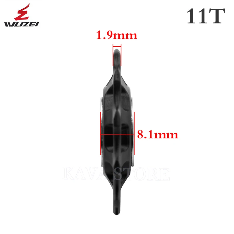 WUZEI MTB Bicycle Pulley Whee 11T 12T 13T 17T Road Bike Jockey