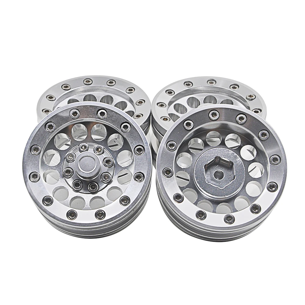 Автомобиль на гусеничном ходу AXSPEED 1/4/5 шт. 1 9 дюйма колесные диски Beadlock для Axial SCX10