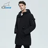 ICEbear 2022 winter  men's clothing  casual hooded jacket new fashion cotton coat brand male brand apparel  MWD20718I ► Photo 2/6