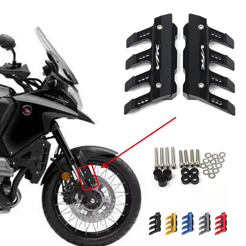 Алюминиевый брызговик с логотипом для мотоцикла HONDA VFR1200X CNC Боковой защитный блок