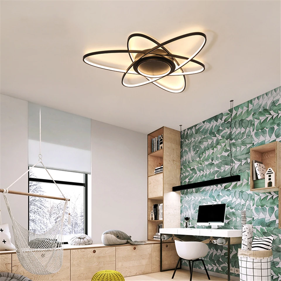 Modern LED living room ceiling lamp Nordic ceiling lights lighting home led lamp art hall bedroom Interior decoration hanging la