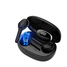 6D шумоподавление Bluetooth наушники беспроводные наушники Led дисплей питания Bluetooth наушники игровая гарнитура