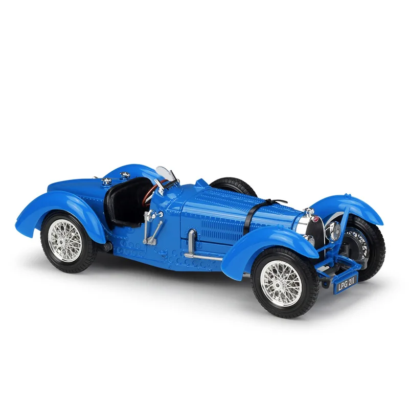 Bburago литье под давлением 1:18 1934 Тип 59 синий топ открытый Cabriolet высокая имитация