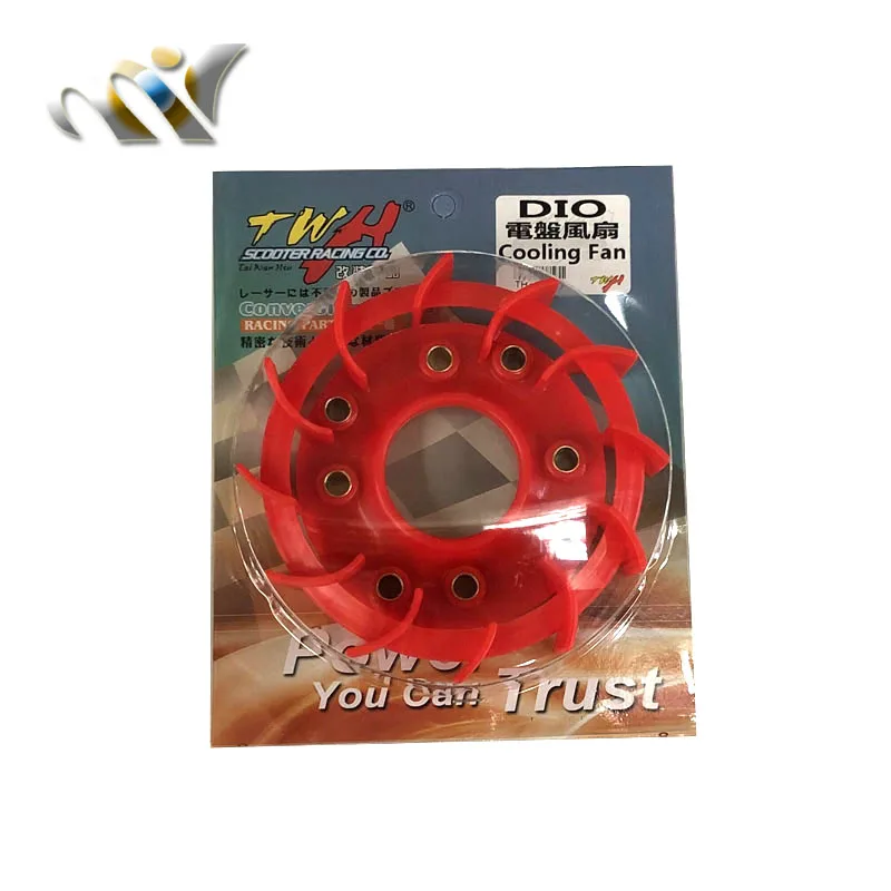 Motorcycle Cooling Fan Motorcycle DIO ZX GY6 50cc-150cc Racing High Flow Performance Cooling Fan for 139QMB 152QMI 157QMJ Scooter ATV Go-Cart