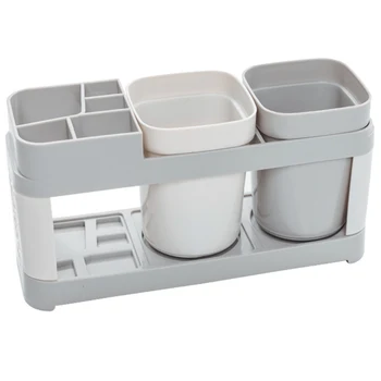 

Toothbrush Holder Brush Cup Set Bathroom Toothbrush Rack Simple Bathroom Wash Storage Rack