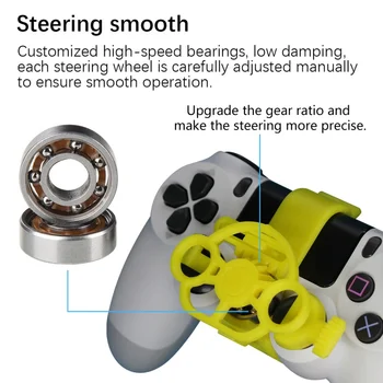 

1Pcs Computer Racing Game Handle Steering Wheel Simulation Simulation Driver For PS4 Oka Horizon