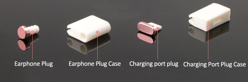 Пылезащитная заглушка 3,5 разъем для зарядки мобильного телефона для iPhone XS Max XR X 8 7 6S Plus 5 5 SE защита от пыли