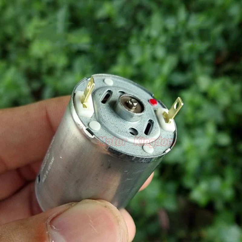 MABUCHI RS-385PV-2465 DC 12 V-24 V 18500 об/мин высокого Скорость карбоновая щетка мини-385 мотор для фена для волос тепловые пушки игрушки модели