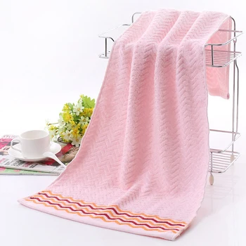

Bath Towel Beach Towel For Adults Fast Drying Towel Colorful Stripe Thick High Soft Cotton Absorbent Towel