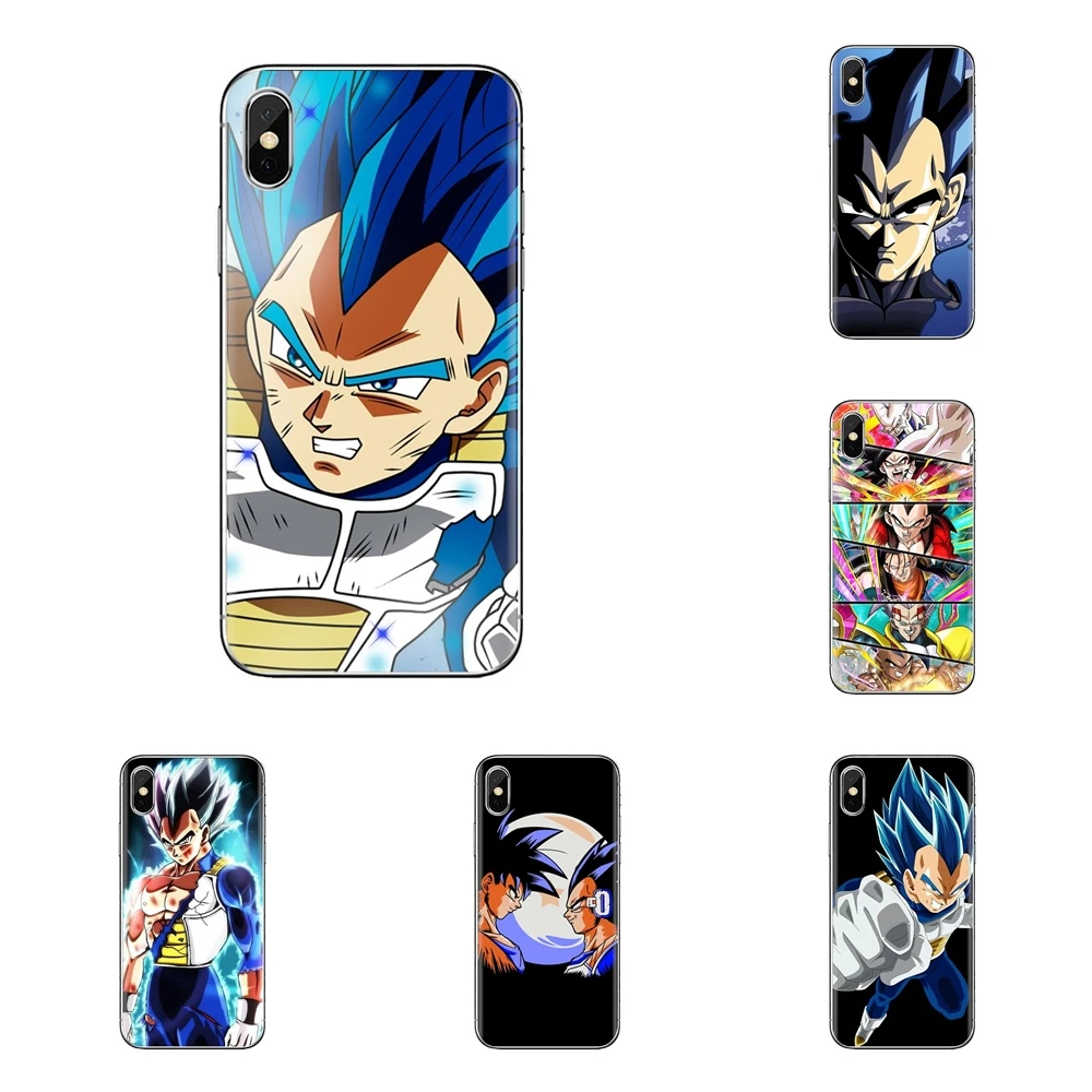 Soft Silicone TPU Case For iPhone XS Max XR X 4 4S 5 5S 5C SE 6 6S 7 8 Plus Samsung Galaxy J1 J3 J5 J7 A3 A5 super vegeta saiyan |