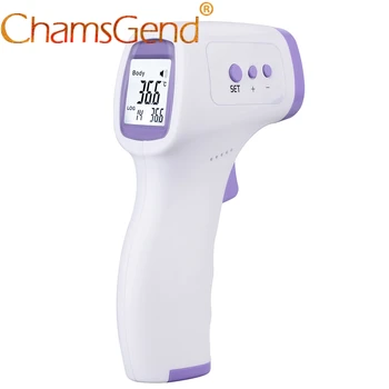 

CHAMSGEND Temperature Measurement Device Body Thermometer Gun Adult First Aid Kits Non-contact Muti-fuction Digital Termomete 20