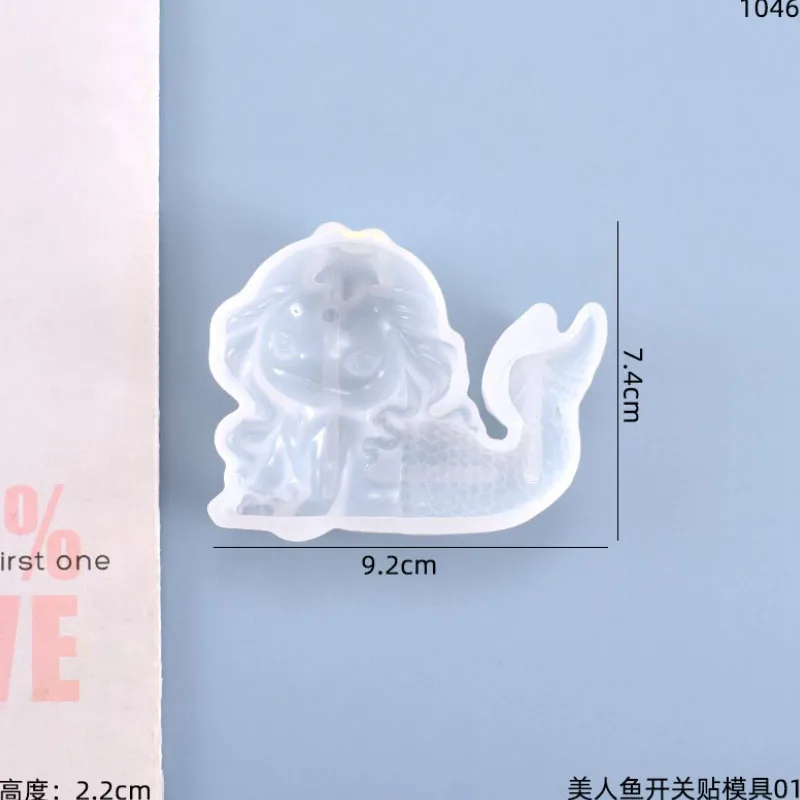 

Shell Mermaid Sea Series Switch UV Resin Mold Jewelry Accessories Jewelry Handcraft Moulds