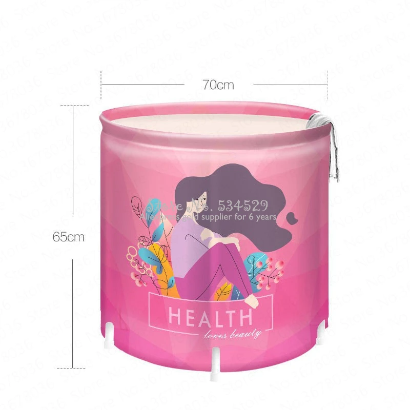 21% домашняя Складная Ванна для взрослых, большая уплотненная ванна для ...