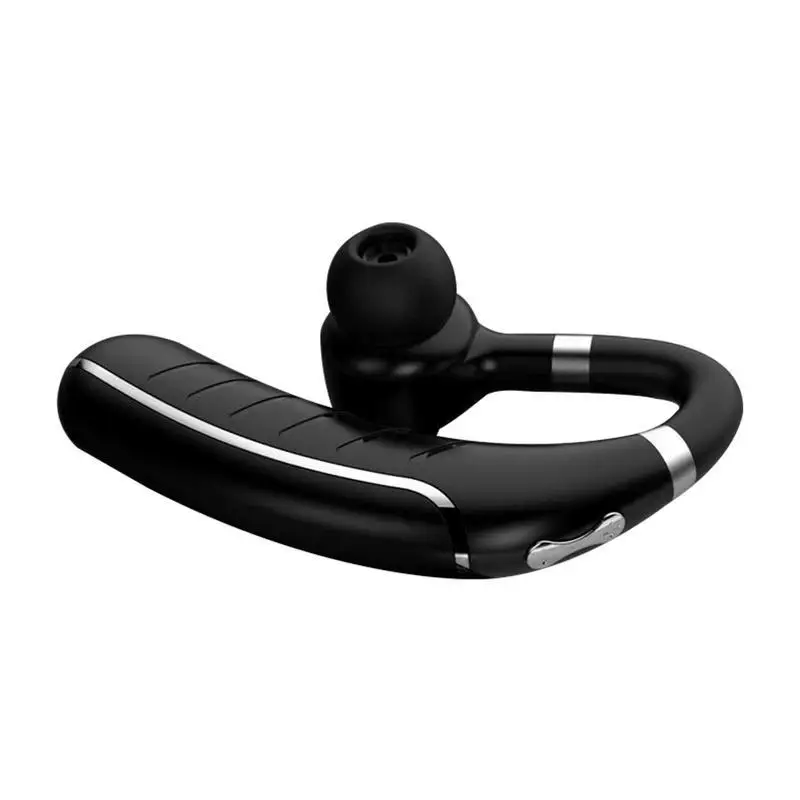 Bluetooth Беспроводные наушники с микрофоном, HD высококачественный звук, спортивные басовые наушники, гарнитура, стерео наушники для мобильного телефона - Цвет: Серебристый