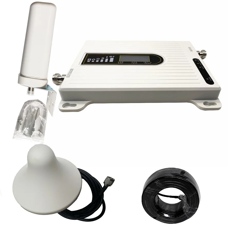 2G 3g 4G трехдиапазонный усилитель сигнала GSM 900+ DCS/LTE 2100(B3)+ LTE 2600(B7) повторитель сигнала мобильного телефона сотовый телефон усилитель