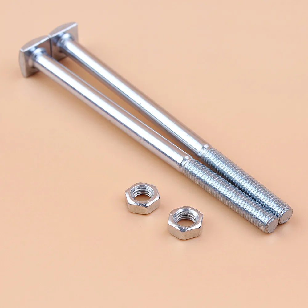 Exhaust Muffler Bolts Screw Plus Nuts For Husqvarna 55 Rancher 50 51