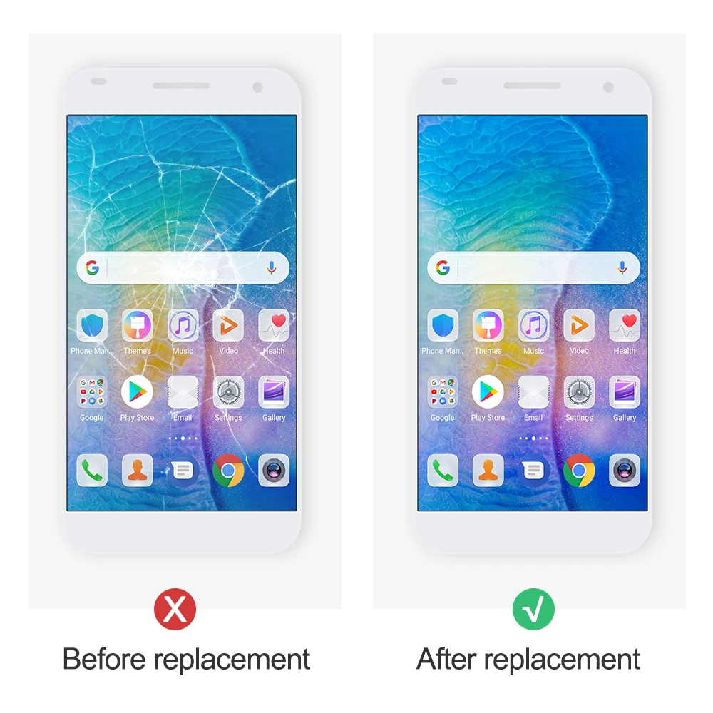 100% тест 5 ''для Huawei G7 ЖК дисплей Ascend L01 L03 TL00 UL00 UL20 панель сенсорный дигитайзер с