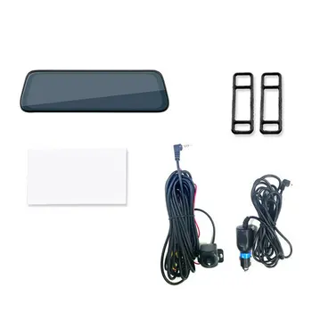 

10 Inch Driving Recorder 1080P Super Wide Angle Night Vision With Rear View Camera Recorder Car Accessories