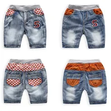 AliExpress детская одежда; летние детские джинсы; Новинка года; Стильные шорты для маленьких мальчиков
