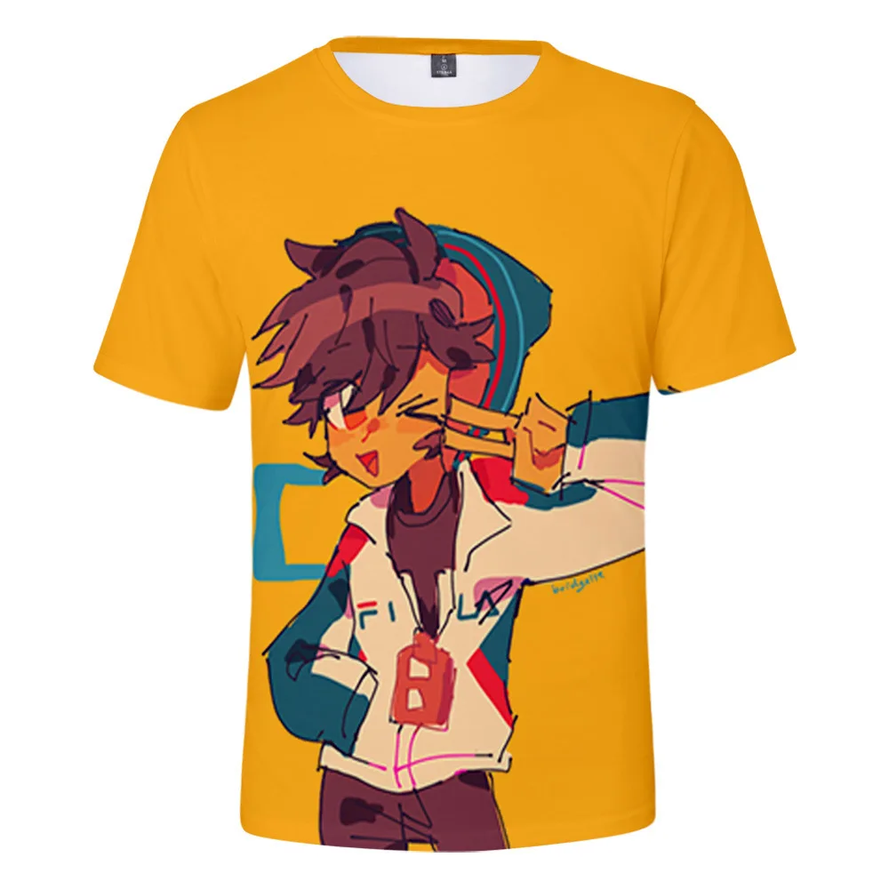 

Новое поступление 2021, футболка для косплея 3D Quackity, футболка для взрослых и детей, летняя повседневная футболка в стиле хип-хоп с коротким рукавом и 3D-принтом, футболка, одежда