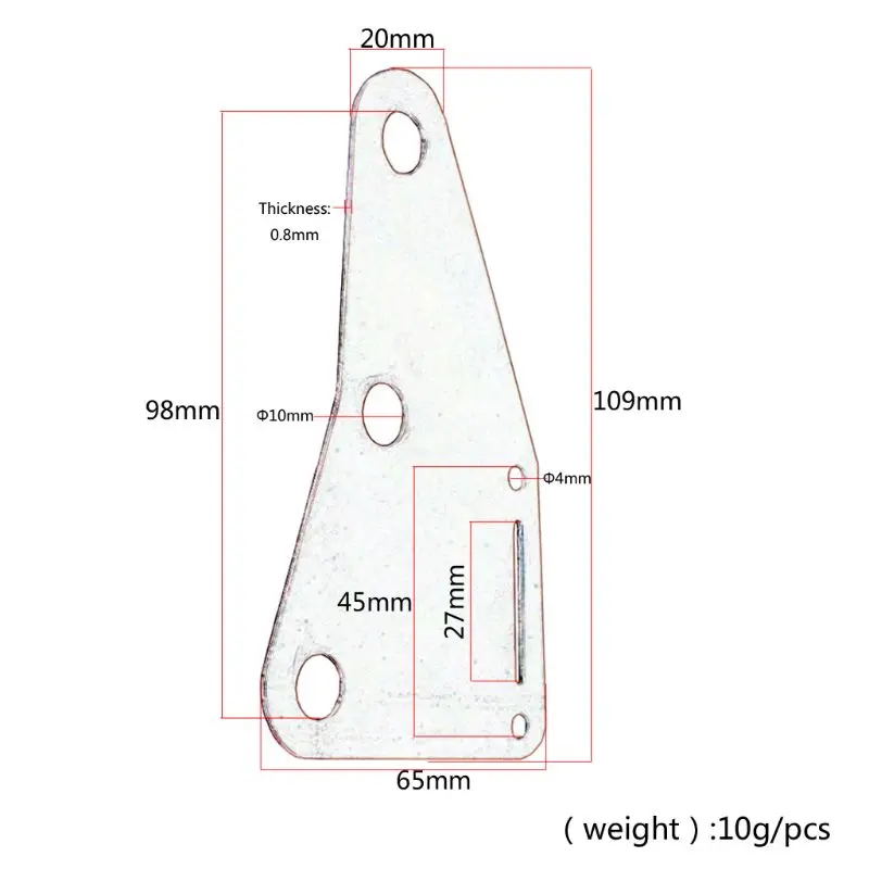 2 шт винтажная алюминиевая накладка на гитарную панель управления 9,1x4,5x2,2 см/3,58x1,77 x дюйма
