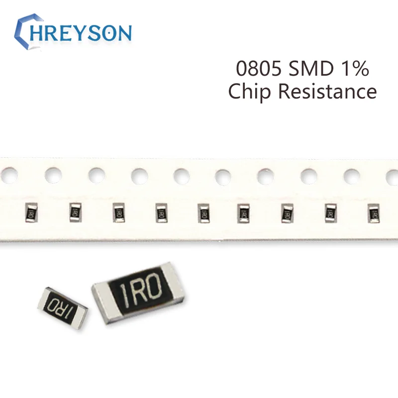 

Комплект резисторов 100 SMD, 0805 допуск 1% K-22M 39K 30,1 K 48,7 K 88,7 K 210 M 10 Ом, набор электронных компонентов «сделай сам», 715 шт.