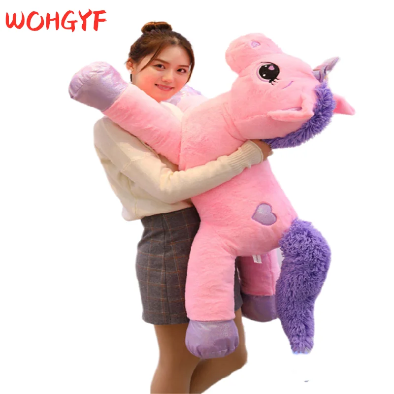big unicorn doll