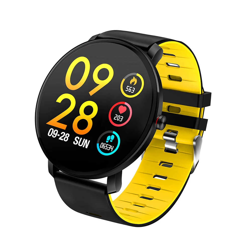 

SENBONO K9 Smartwatch 1.30in IP68 Waterproof Pedometer Fitness Bracelet Tracker Heart Rate Monitor Bluetooth 4.0 Smart Watch Men