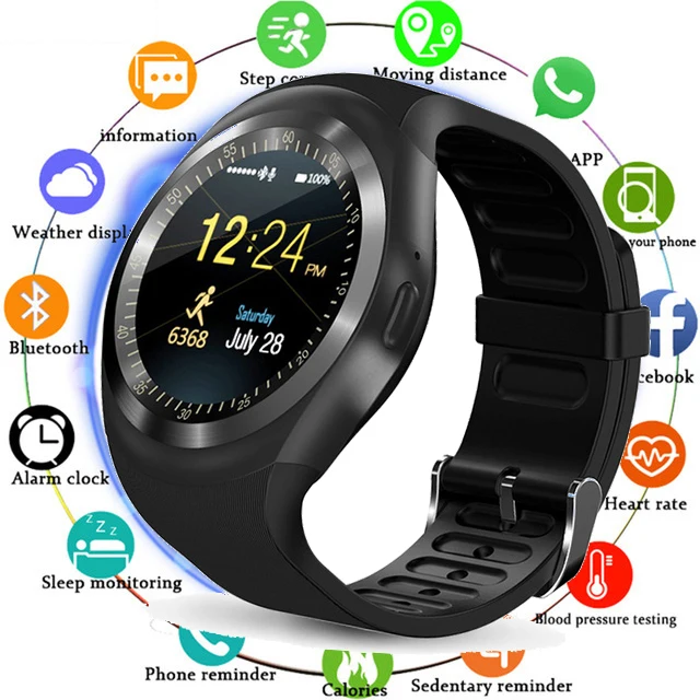 Умные часы Bluetooth умные перчатки для сенсорного экрана с камерой/слотом | Smart Watches -4000148037383
