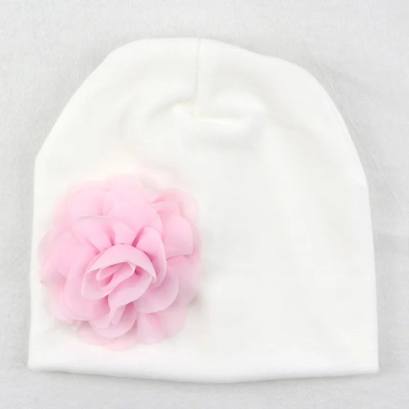 Sunlikeyou/бархатные зимние шляпы для девочек, детские шапки для новорожденных, вязаная эластичная шапочка с цветком для малышей, теплая детская шляпа