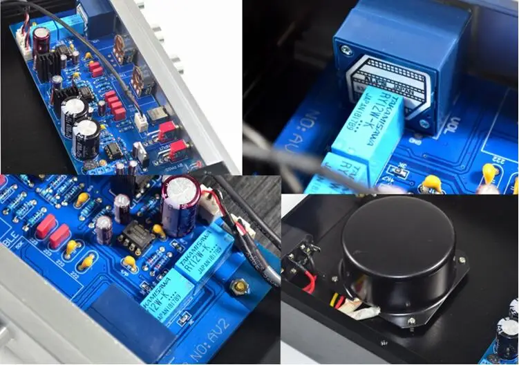 AV2 тон предусилитель лихорадка Hi-Fi предусилитель 2-путь входного сигнала с прямо до конца и наушников «сделай сам»