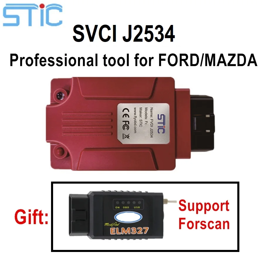 FVDI J2534 SVCI для vcm Для МАЗ да d IDS Forscan диагностический инструмент лучше чем ELS27 ELM327