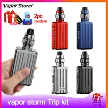 Vapor Storm Trip Vape Комплект 200 Вт Bypass Box Mod Топ наполнение бак VW TCR CCW контроль температуры комплект электронных сигарет