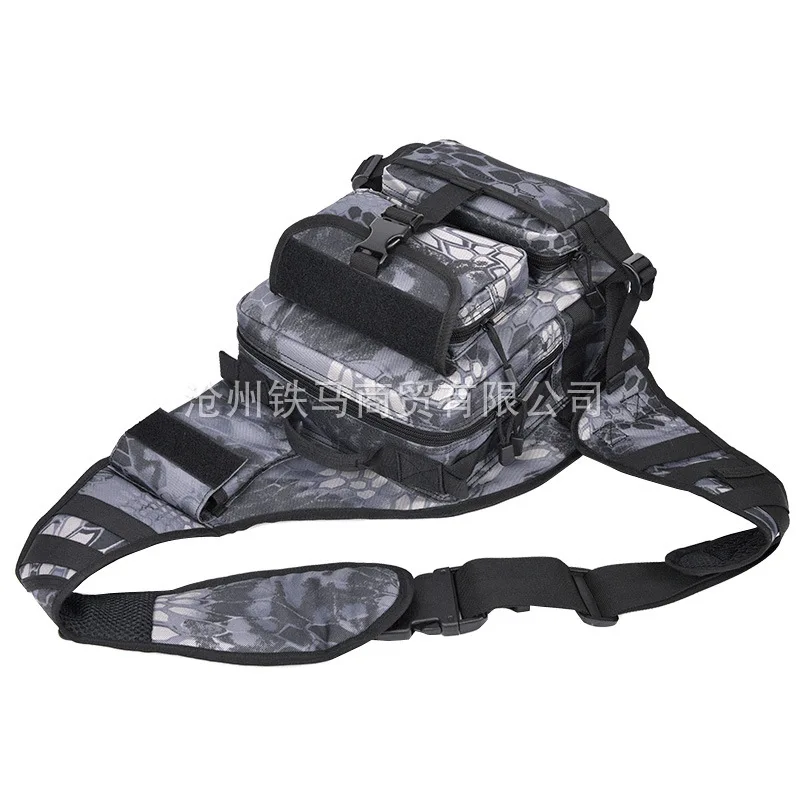 

New Outdoor Multi-functional Large Bust Bag Riding Mountain Climbing Hand Single And Double Wallet Army Fans Camping Shoulder Ba
