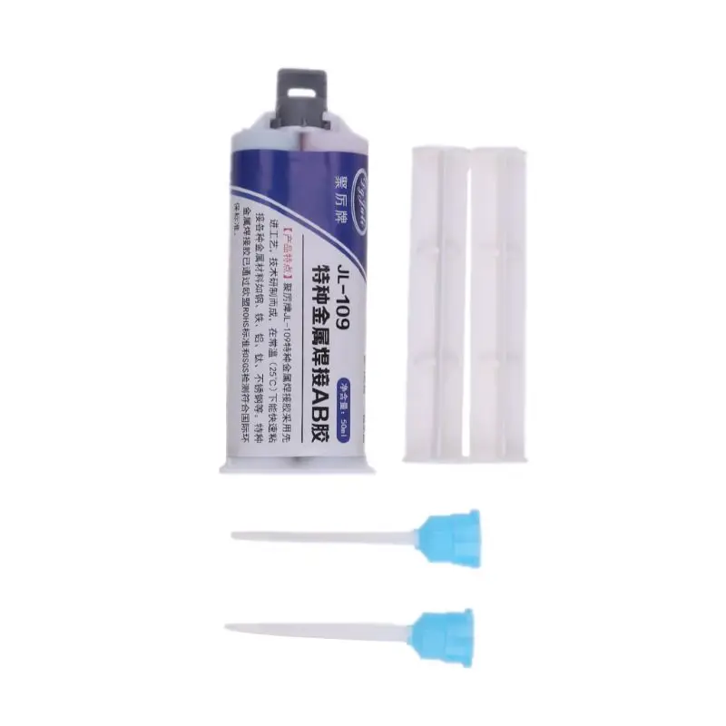 50ml JL 109 AB Glue Iron Stainless Steel Aluminium Alloy Metal Welding