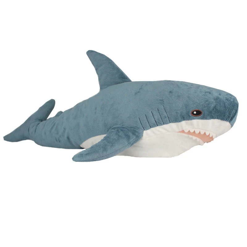 

100cm Big Size Shark Plush Toy Funny Soft Bite sofa Pillow Appease Cushion Christmas xmas Gift For Children kid stuffed animals
