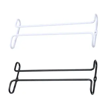 

2020 New Single Row Suspension Hanging Wine Glass Holder Inverted Shelf Under Mounted