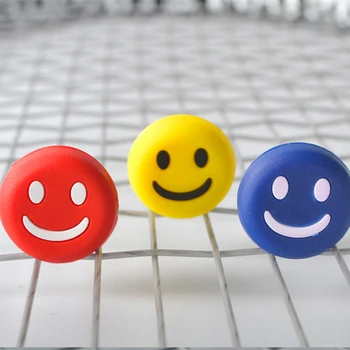 

Random Colors Outdoor Sports Tennis Accessories Natural Rubber Tennis Racket Shock Absorbers Netted Shock Absorbers