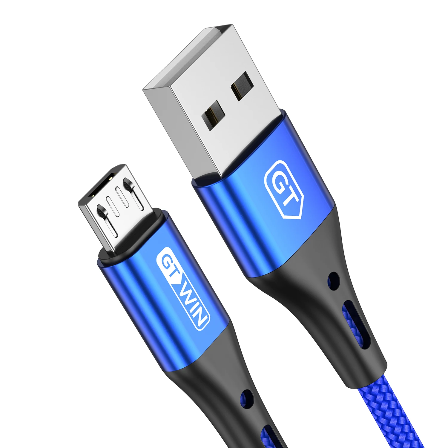 GTWIN 3 м Micro USB кабель для быстрой зарядки для Xiaomi Redmi Note 6 Pro, зарядное устройство для мобильного телефона, кабель для передачи данных для samsung S7 S6 huawei P8 - Цвет: Blue