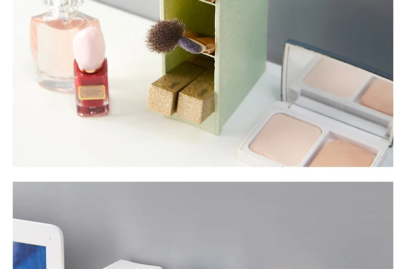 Newest Pencil Pen Case Storage Boxes Drawer Divider Makeup Brush Stand Toothbrush Organizer Table Desk Home Office Organization_08