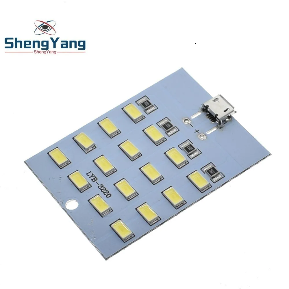 1 шт. высокое качество 5730 smd 5V 430mA~ 470mA белый Mirco Usb 5730 светодиодный светильник ing панель USB Мобильный светильник аварийный светильник Ночной светильник