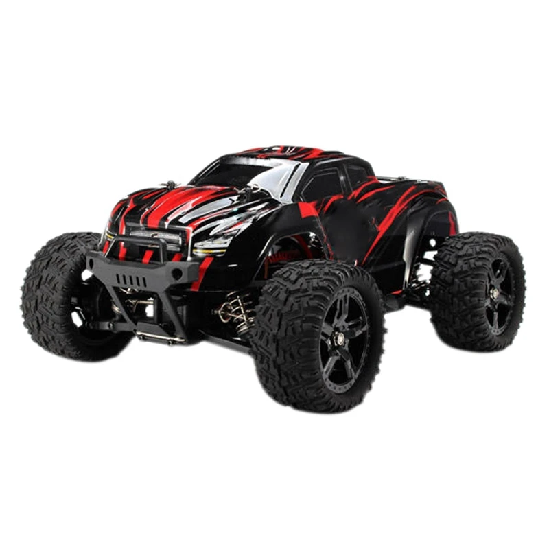 

AABB-1631 Rc Truck 1/16 2.4G 4Wd Geborsteld Off-Road Truck Smax Rc Afstandsbediening Auto Met Zender Rtr Elektrische Auto-Red Eu